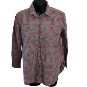 J. Crew boyfriend button up shirt size 4P